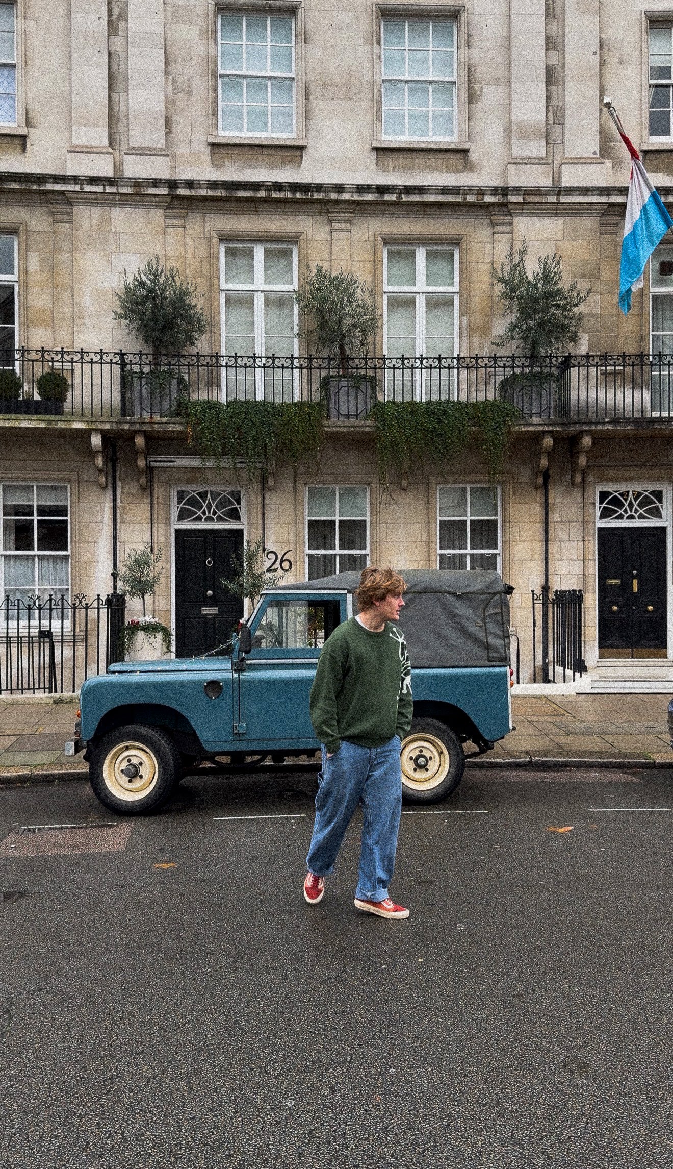 Green Reversible Knit