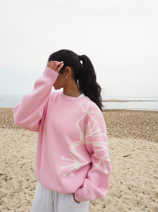 Baby Pink Reversible Knit